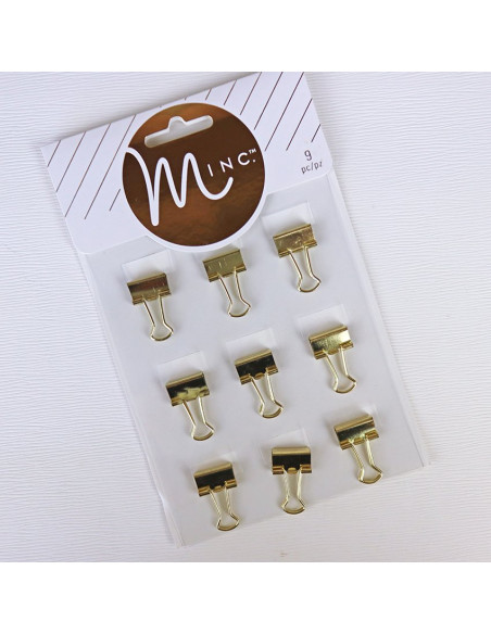 Clips dorados, de Heidi Swapp Clips dorados, de Heidi Swapp