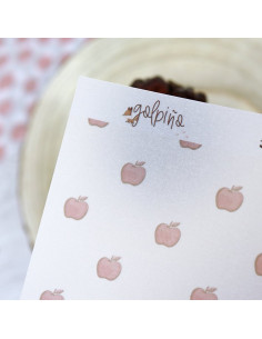 Papel vegetal Manzanas Golpiño