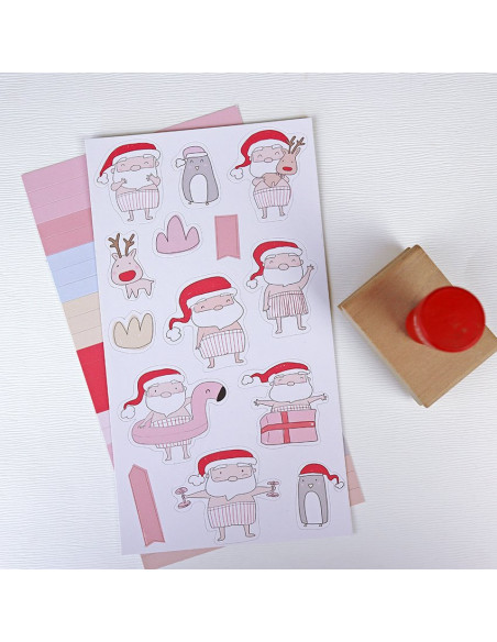 Hoja de pegatinas Austral de Alúa Cid