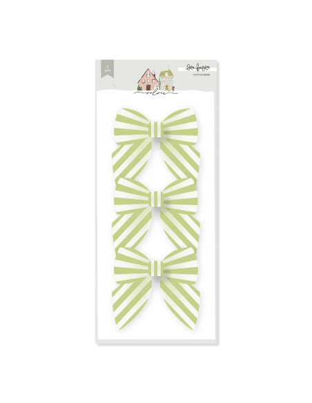 Lazos a rayas VOLVER de Lora Bailora