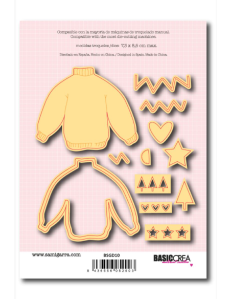 Troquel Jersey Ginger Bell Sami Garra