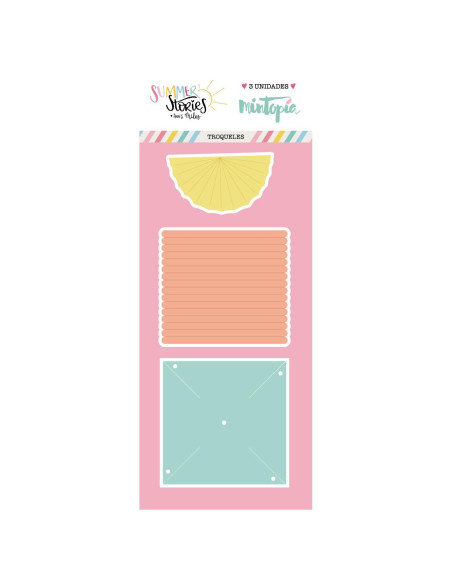 Troquel Flores de verano summer stories de Mintopía