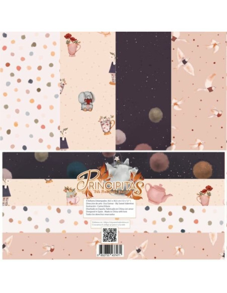 Kit de papel cebolla Principitas de My Sweet Valentine