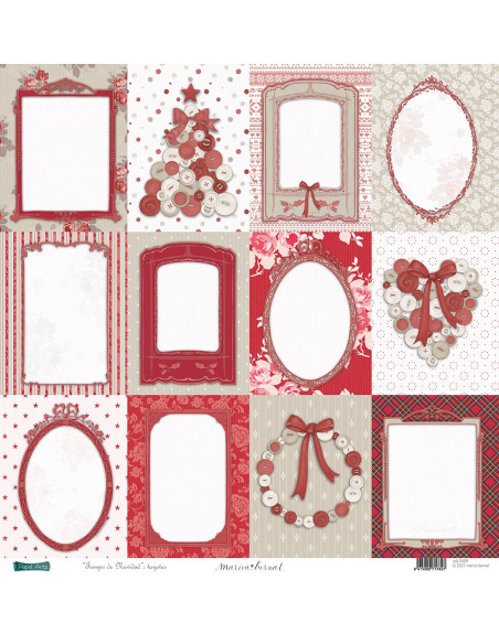 Kit papeles Tiempo de Navidad de Marisa Bernal de El Altillo de los Duendes