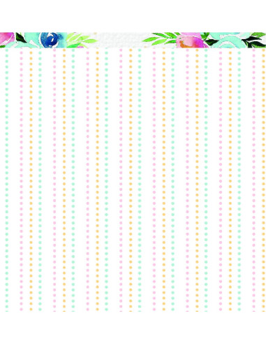 Kit papeles Floral The Flower Journal de El Altillo de los Duendes