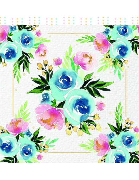 Kit papeles Floral The Flower Journal de El Altillo de los Duendes