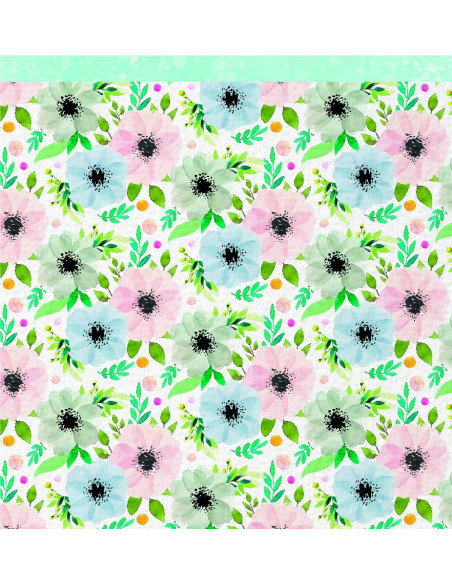 Kit papeles Floral The Flower Journal de El Altillo de los Duendes