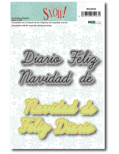 Sello + Troquel Let it Snow de Alberto Juárez 2
