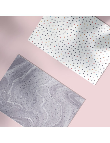 Kit papeles 12x12" Chibi Zodíaco