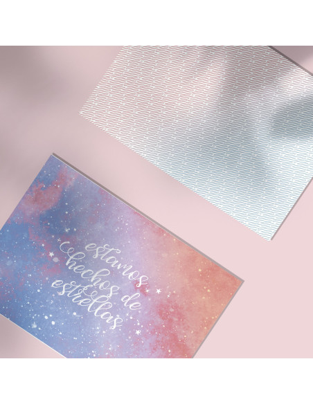 Kit papeles 12x12" Chibi Zodíaco