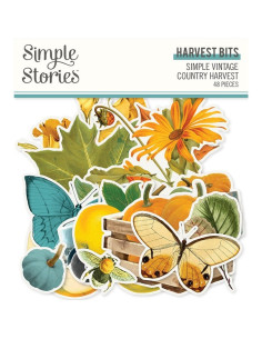 Troquelados  Simple Vintage Country Harvest Simple Stories