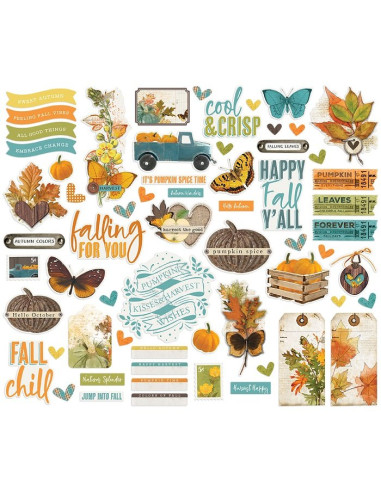 Troquelados  Simple Vintage Country Harvest Simple Stories