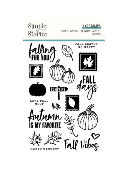 Sello Simple Vintage Country Harvest Simple Stories Sello Simple Vintage Country Harvest Simple Stories