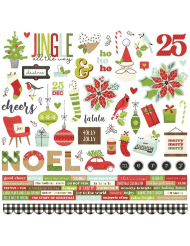 Kit 12x12" Make It Merry Simple Stories