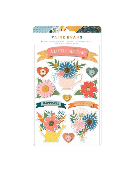 Pegatinas 3D Bungalow Lane de Page Evans