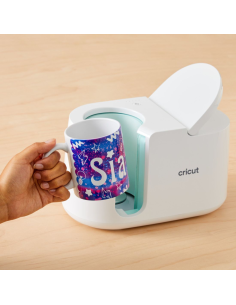Set 6 Tazas Cerámica 443ml Blanca Cricut Mug Press 2