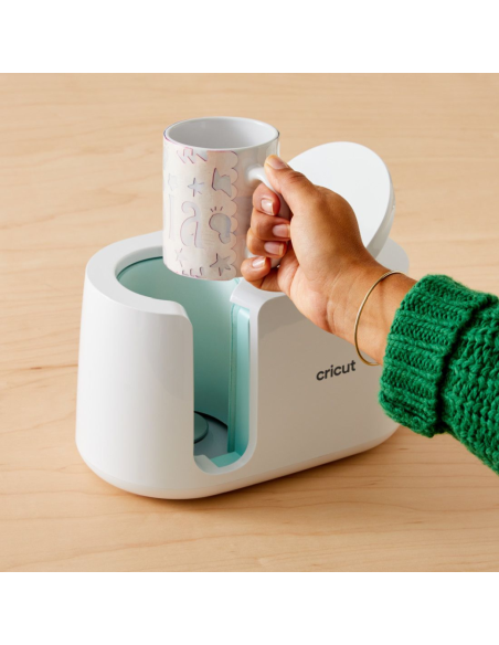 Set 6 Tazas Cerámica 443ml Blanca Cricut Mug Press