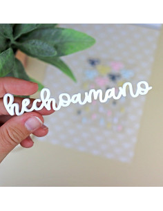 Adorno hecho a mano metacrilato