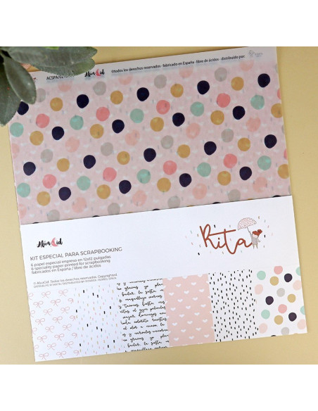 Kit papeles especiales Rita