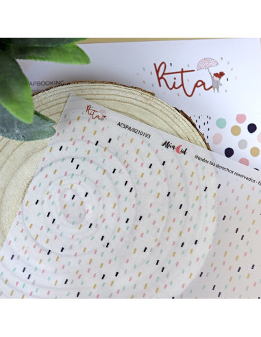 Kit papeles especiales Rita