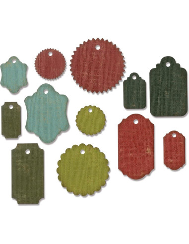 Troquel thinlits Gift Tags de Sizzix