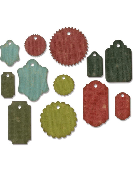 Troquel thinlits Gift Tags de Sizzix