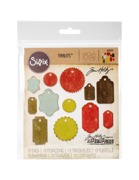 Troquel thinlits Gift Tags de Sizzix