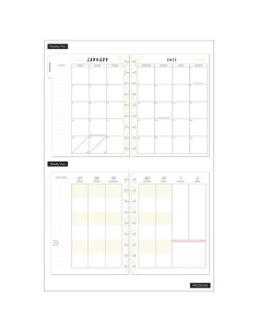 Planificador 12 meses con fecha Happy Seasons, de Happy Planner 2