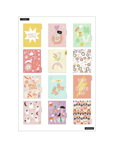 Planificador 12 meses con fecha Happy Seasons, de Happy Planner