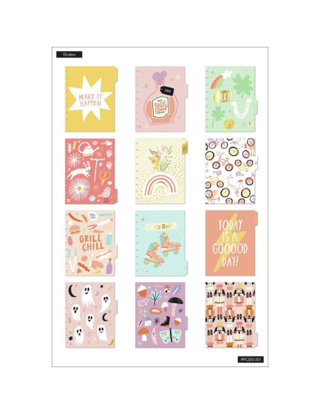 Planificador 12 meses con fecha Happy Seasons, de Happy Planner Planificador 12 meses con fecha Happy Seasons, de Happy Planner