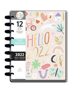 Planificador 12 meses con fecha Happy Seasons, de Happy Planner