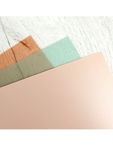 Polipropileno extra grueso translucido rosa