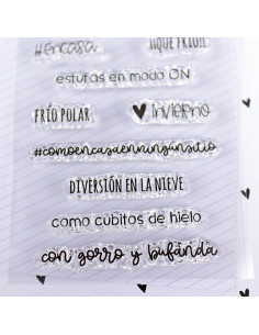 Pack de sellos Momentos de invierno Alúa Cid 2