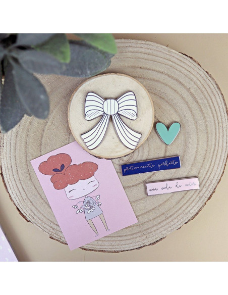 Set de charms metálicos Rita