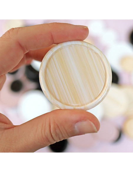 Disco para encuadernar Grande efecto Madera (con tara)