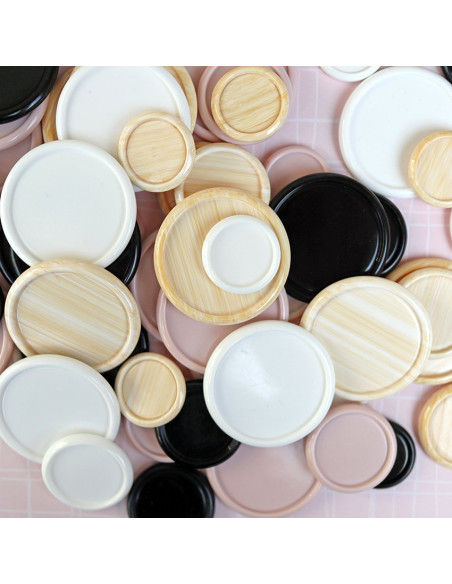 Disco para encuadernar Mediano Blanco (con tara)