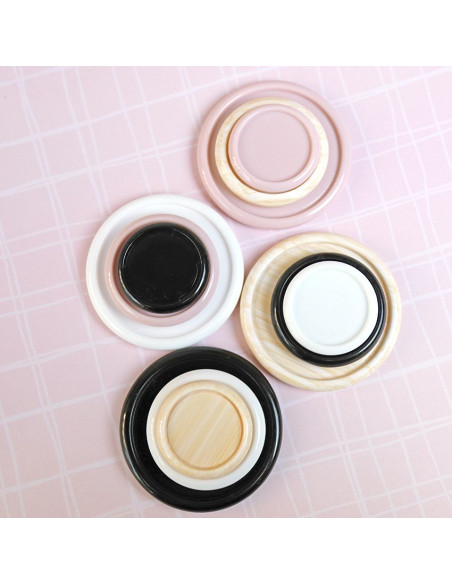 Disco para encuadernar Pequeño Blanco (con tara)