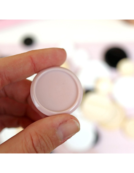 Disco para encuadernar Mediano Rosa (con tara)