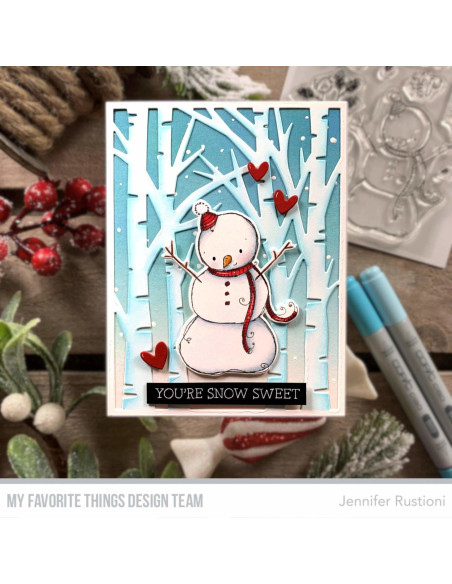 Troquel Snow Sweet My Favorite Things