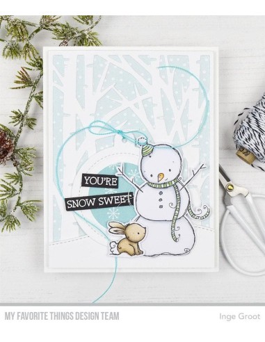 Troquel Snow Sweet My Favorite Things