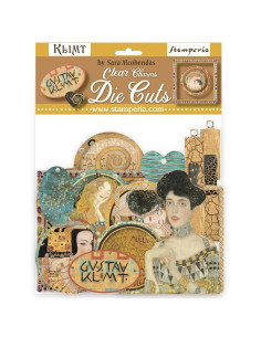 Troqueles transparentes Klimt Stamperia