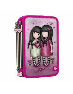 Estuche de lápices 3 compartimentos You Can Have Mine, de Gorjuss