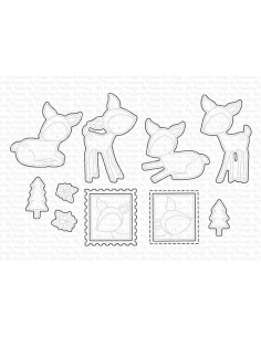 Troquel Deer, Sweet Friend My Favorite Things