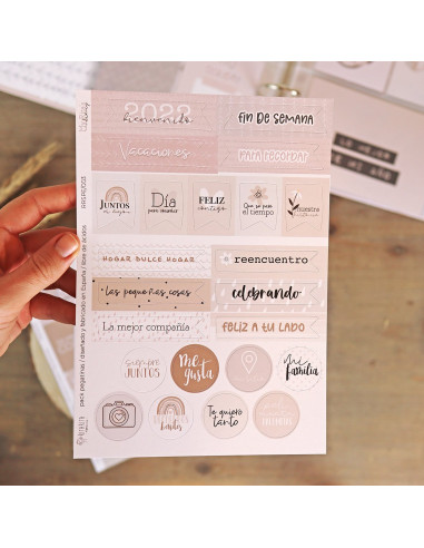 Pack pegatinas My Rita's Diary 2022