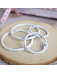 Anilla 38mm blanco 2