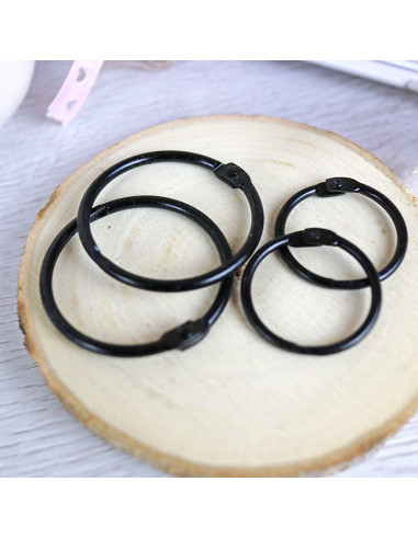Anilla 25mm negro