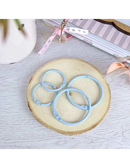 Anilla 25mm Azul bebé