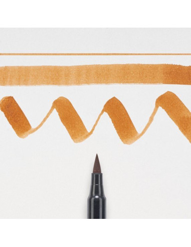 Rotulador Punta Pincel Ocre Siena Koi