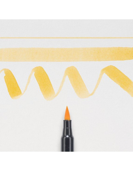 Rotulador Punta Pincel Amarillo Nápoles Koi