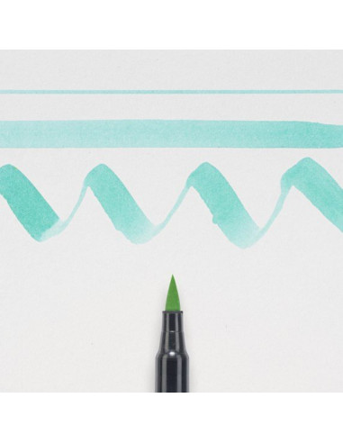 Rotulador Punta Pincel Verde hielo Koi